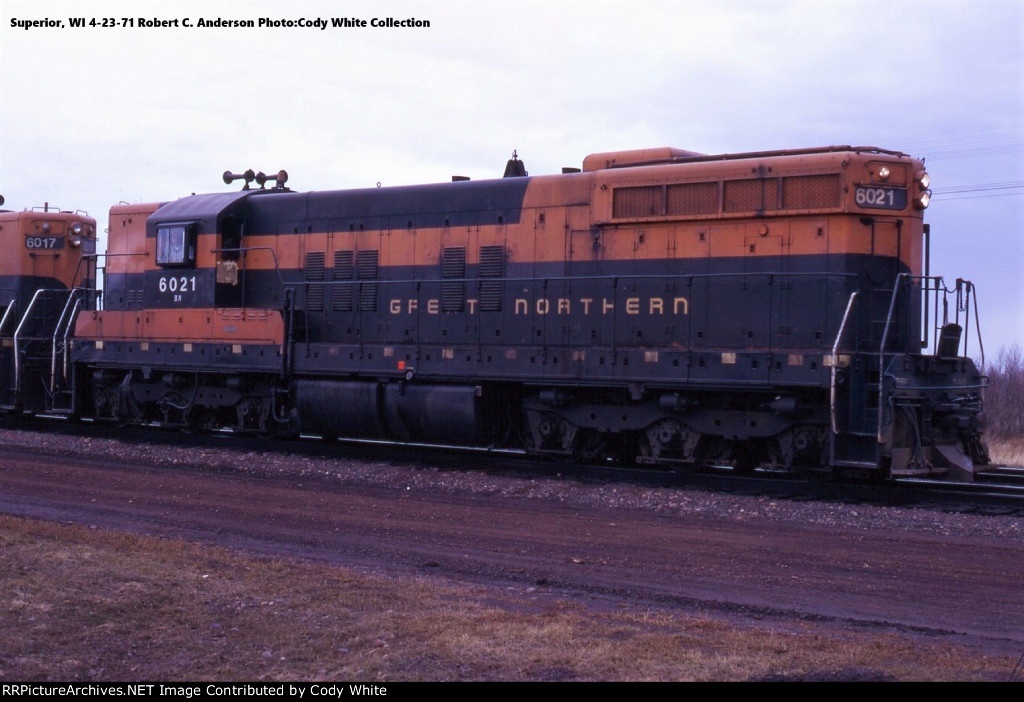 Burlington Northern SD7 6021